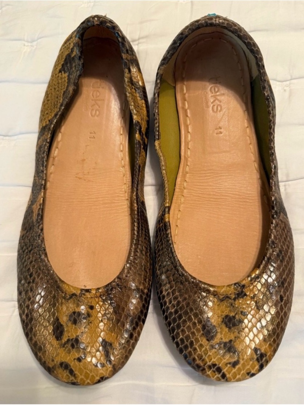 Tieks Mocha Snake - Picture 2 of 6